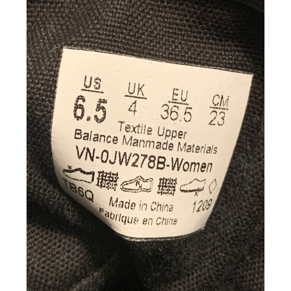 Vans Hadley Skateboarding Women's Size 6.5 Hi-Tops Gray Fashion Sneakers - Picture 4 of 11